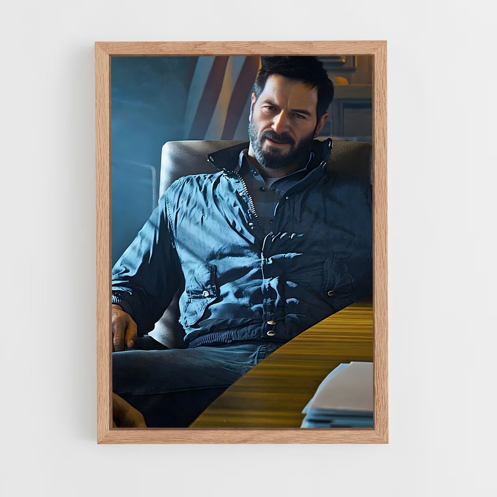 Poster Frank en Mode Connecté – affiche Call of Duty (vue 4)
